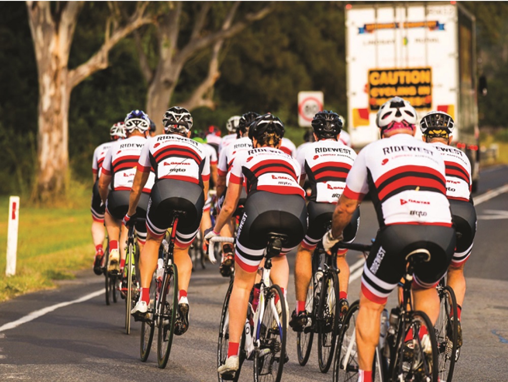 Thynne + Macartney RideWest for Mental Health Access in Rural Communities