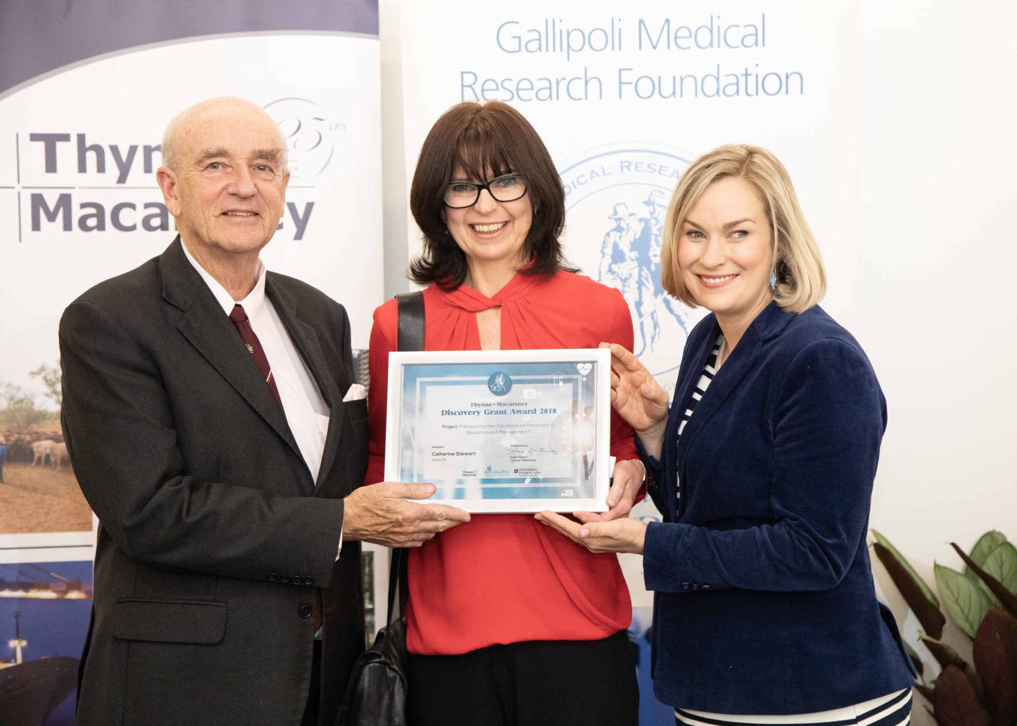 Pressure injury research project worthy recipient of the 2018 Thynne + Macartney Discovery Grant