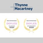 Thynne + Macartney’s Tim Quirk and the Planning + Environment team ranked by Doyle’s Guide for fifth consecutive year