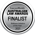 Lawyers Weekly Wellness Initiative of the Year 2021