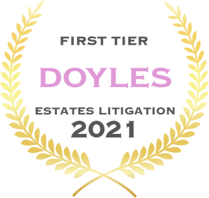 Doyle’s Will & Estates Litigation 2021