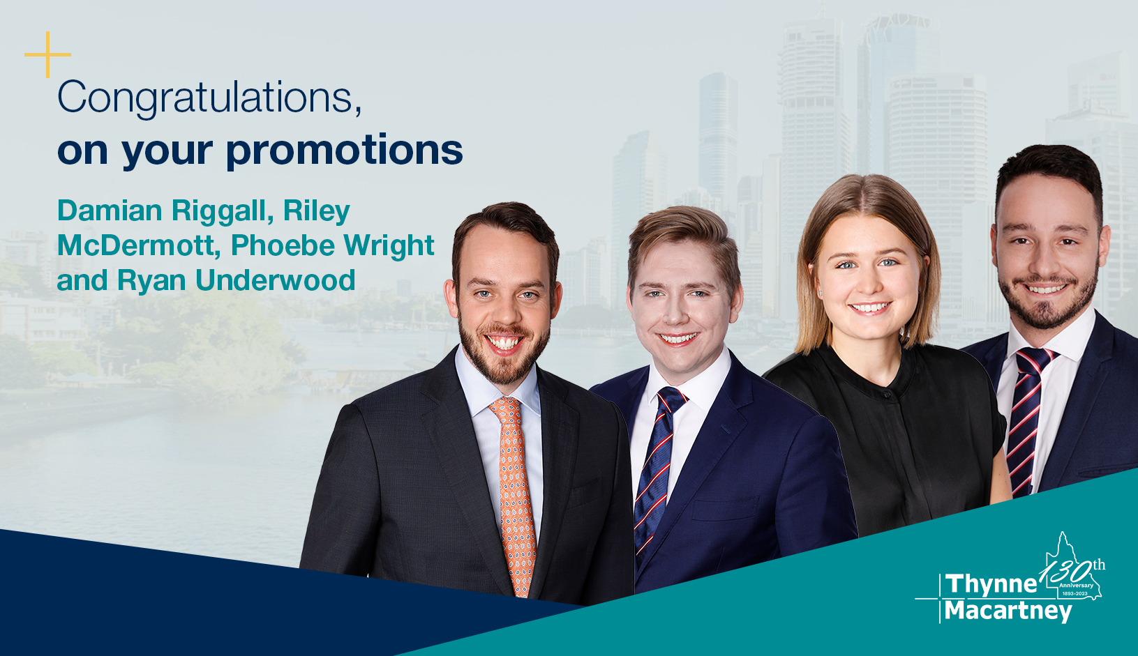 Four lawyers promoted including one partner